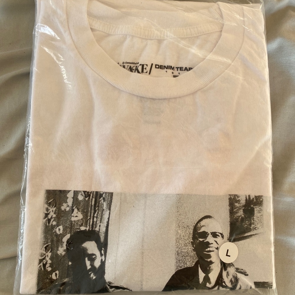 Denim Tears x Awake NYC collab
*** Malcom X with Fidel Castro